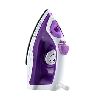 Crompton Fabri Magic 1200 W Steam Iron (White, Purple) Crompton Fabri Magic 1200 W Steam Iron (White, Purple)