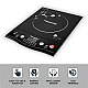 Butterfly Rapid Plus Induction Cooktop  (Black, Push Button)