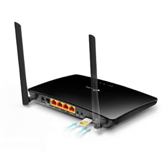 TP-Link TL-MR6400 300Mbps 4G Mobile Wi-Fi Router, 4 Ports High Reception Sensitivity