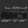 Logitech G512 Mechanical Gaming Keyboard,RGB Lightsync Backlit Keys  Black