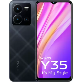 vivo Y35 (Agate Black 8 GB RAM128 GB Storage (Refurbished)