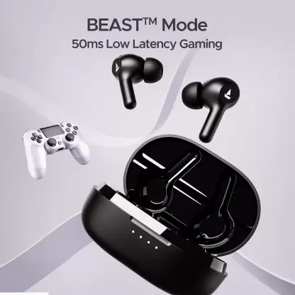 boAt Airdopes 71 40 HRS Playback Beast Mode Bluetooth Headset (Active Black, True Wireless) boAt Airdopes 71 40 HRS Playback Beast Mode Bluetooth Headset (Active Black, True Wireless)