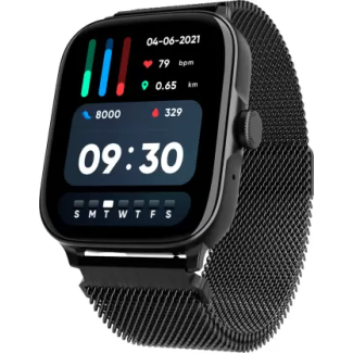 boAt Ultima Connect with 1.83" HD Display,Advanced BT Calling,700+Active Modes Smartwatch Black