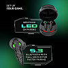 Number Super Buds Pro GT9 Helmet MEMS 48 Hrs Battery Bluetooth Gaming Headset Commando Black