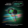 Number Super Buds Pro GT9 Helmet MEMS 48 Hrs Battery Bluetooth Gaming Headset Commando Black