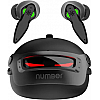 Number Super Buds Pro GT9 Helmet MEMS 48 Hrs Battery Bluetooth Gaming Headset Commando Black