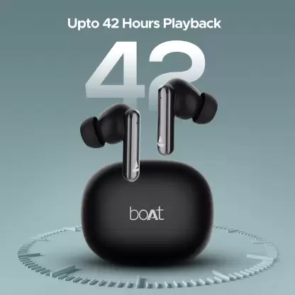 boAt Airdopes Bliss ANC TWS Earbuds 42 HRS Playback, BEAST Mode Royal Black boAt Airdopes Bliss ANC TWS Earbuds 42 HRS Playback, BEAST Mode Royal Black