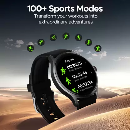boAt Lunar Mirage with 1.52 '' HD Display & Advanced Bluetooth Calling Smartwatch Active Black boAt Lunar Mirage with 1.52 '' HD Display & Advanced Bluetooth Calling Smartwatch Active Black
