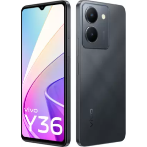 Vivo Y36 (Meteor Black, 8GB RAM, 128GB Storage) Refurbished