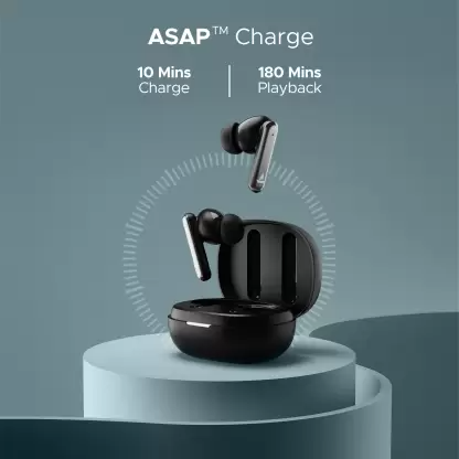 boAt Airdopes Bliss ANC TWS Earbuds 42 HRS Playback, BEAST Mode Royal Black boAt Airdopes Bliss ANC TWS Earbuds 42 HRS Playback, BEAST Mode Royal Black