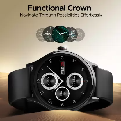 boAt Lunar Mirage with 1.52 '' HD Display & Advanced Bluetooth Calling Smartwatch Active Black boAt Lunar Mirage with 1.52 '' HD Display & Advanced Bluetooth Calling Smartwatch Active Black