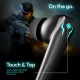Number Super Buds Pro GT99 4 Mic 50Hr Battery Bluetooth Gaming Headset  Glass Black, True Wireless