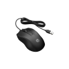 HP Wired Optical Mouse 6VY96AA Wired Ambidextrous Optical Mouse (USB 3.0, Black) HP 100 HP Wired Optical Mouse 6VY96AA Wired Ambidextrous Optical Mouse (USB 3.0, Black) HP 100