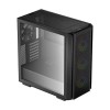 Deepcool CG560 Mini Tower Cabinet with USB 2.0 and USB 3.0 Ports Compatible with Computer (Black)