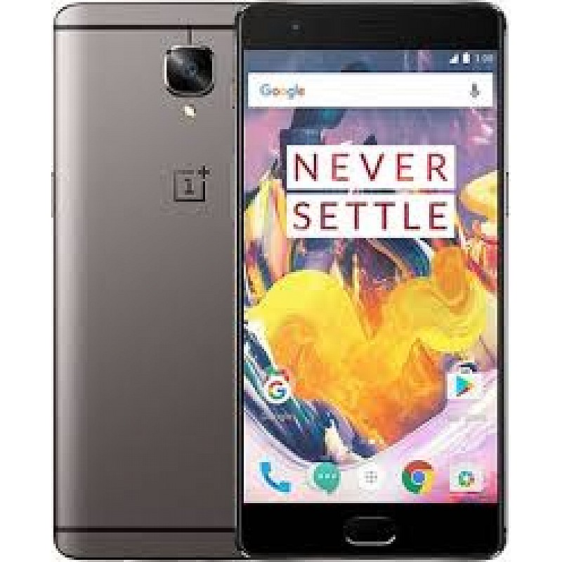 OnePlus 3T (Gunmetal 6 GB RAM 128 GB Storage Refurbished