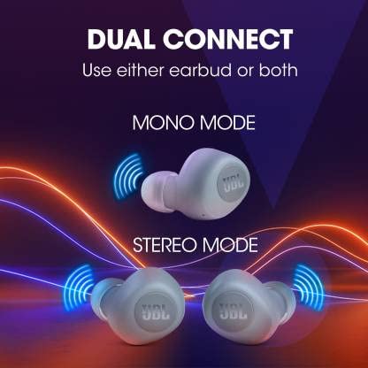 JBL Harman Wave 100TWS Bluetooth Headset Blue True Wireless Earbuds JBL Harman Wave 100TWS Bluetooth Headset Blue True Wireless Earbuds