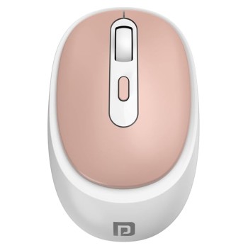 Portronics Toad 27 Wireless Mouse, Silent Buttons, 2.4 GHz with USB Nano Dongle for PC/Mac/Laptop, Auto Power Saving Mode, Adjustable DPI Button(Pink)