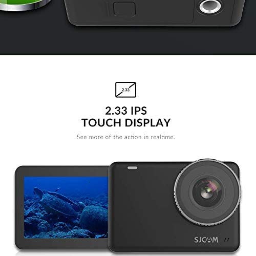 SJCAM SJ10X Optical 12 MP 4K24fps | 5.91 cm (2.33") UHD IPS Touch Display Action Camera 10M Waterproof Body Gyro Stabilization VLOGING, Black SJCAM SJ10X Optical 12 MP 4K24fps | 5.91 cm (2.33") UHD IPS Touch Display Action Camera 10M Waterproof Body Gyro Stabilization VLOGING, Black