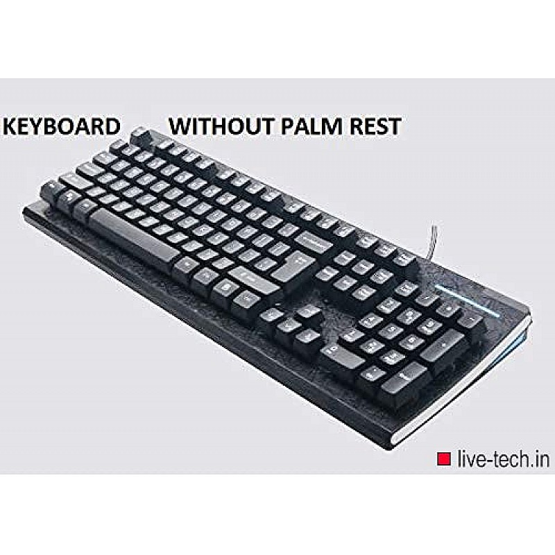 Live Tech KB03 Gaming Premium Membrane Gold Plated USB Rugged Body High Keyboard