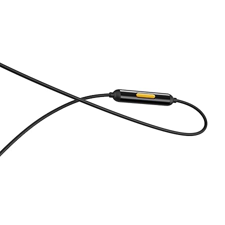 realme Buds 3 Wired Earphone with Type-C Jack, HD Microphone and Tangle-free Cable Wired (Black, In the Ear)