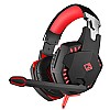 Cosmic Byte Over the Ear Headsets with Mic & LED - G2000 Edition (Black/Red)