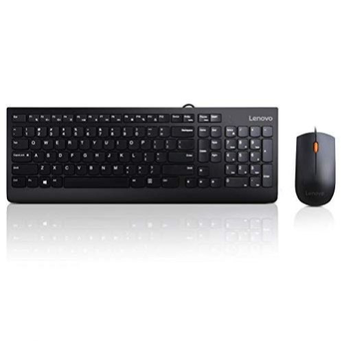 Lenovo 300 Wired Keyboard and Mouse Combo, 1600 DPI Ambidextrous Mouse, 2.5 Zone Island Keys Design Keyboard (GX30M39649) Lenovo 300 Wired Keyboard and Mouse Combo, 1600 DPI Ambidextrous Mouse, 2.5 Zone Island Keys Design Keyboard (GX30M39649)