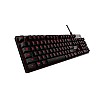 Logitech G413 Mechanical Gaming Keyboard, Backlit Keys, Romer-G Tactile Key Switches 4000 DPI