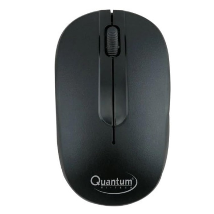 Quantum QHM 271 WIRELESS MOUSE Wireless Optical Mouse with Bluetooth (Black)