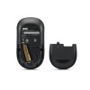 Lenovo 130 Wireless Compact Mouse, 1K DPI Optical sensor, 2.4GHz Wireless NanoUSB, 10m range, 3button(left,right,scroll) upto 3M left/right clicks, 10 month battery, Ambidextrous, Ergonomic GY51C12380