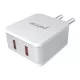 Pebble Smart USB Charger with 2.4A Fast Charge and 2 Output