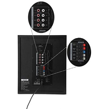 F&D F6000X Powerful 135W Bluetooth Home Audio Speaker & Home Theater System (5.1, Black)- F&D F6000X Powerful 135W Bluetooth Home Audio Speaker & Home Theater System (5.1, Black)-