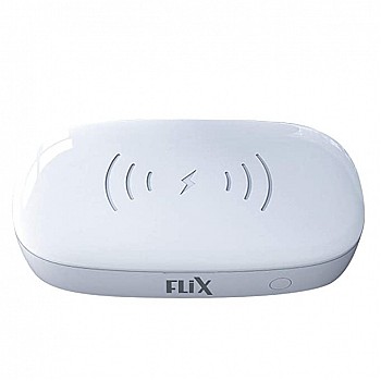 Flix (Beetel) Uv Sanitizer 10W Qi Wireless Charger,Portable Uv Sterilizer Box 99.9% Sterilization for Mask,Smartphone, Uv Box (White)