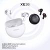 Infinix Buds Neo (XE26) With 4 Mic ENC, Dedicated App Welife,Game Mode,Big 500Mah Battery Bluetooth Headphones (White, True Wireless)