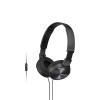 Sony mdr-zx310ap on ear headphone with mic (black)