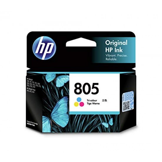 HP DeskJet 1212 Single Function Inkjet Colour Printer & HP 805 Black Inkjet & HP 805 Tricolor Inkjet Combo