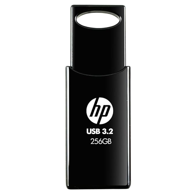 HP 712w 256GB USB 3.2 Flash Drive (Black)