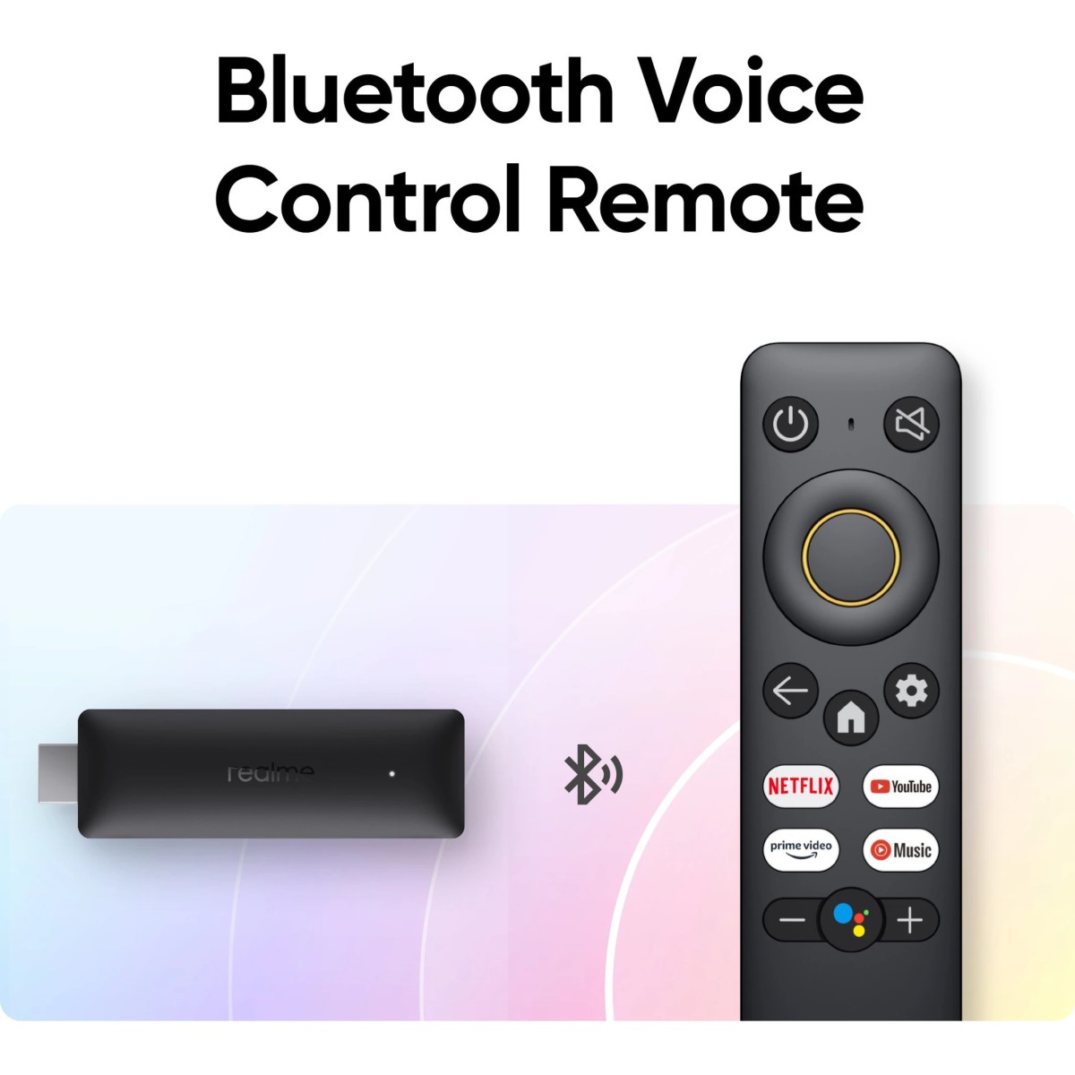 realme 4k Smart Google TV Stick Black