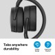 Sennheiser HD 450BT Over Ear Wireless Headphones, with Active Noise Cancellation, Black