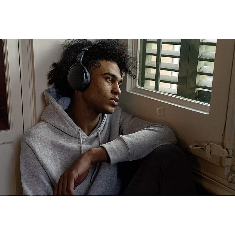 Sennheiser HD 450BT Over Ear Wireless Headphones, with Active Noise Cancellation, Black