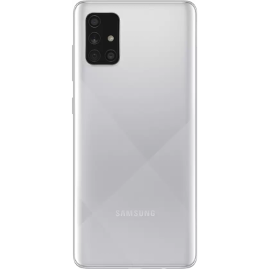 SAMSUNG Galaxy A71 (Haze Crush Silver  6 GB RAM 128 GB Storage Refurbished