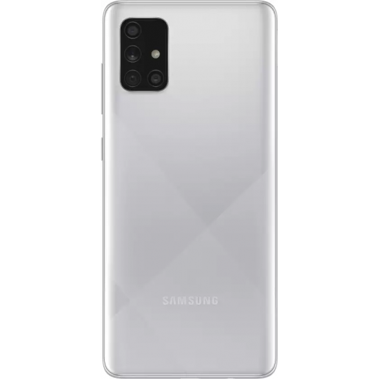 SAMSUNG Galaxy A71 (Haze Crush Silver  6 GB RAM 128 GB Storage Refurbished