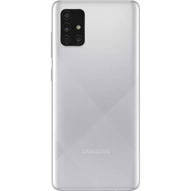 SAMSUNG Galaxy A71 (Haze Crush Silver  6 GB RAM 128 GB Storage Refurbished