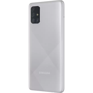 SAMSUNG Galaxy A71 (Haze Crush Silver  6 GB RAM 128 GB Storage Refurbished