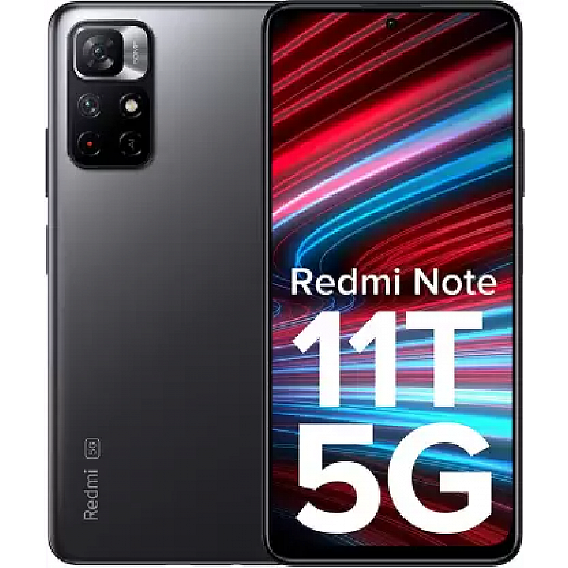 REDMI Note 11T 5G (Matte black, 128 GB)  (8 GB RAM) Refurbished