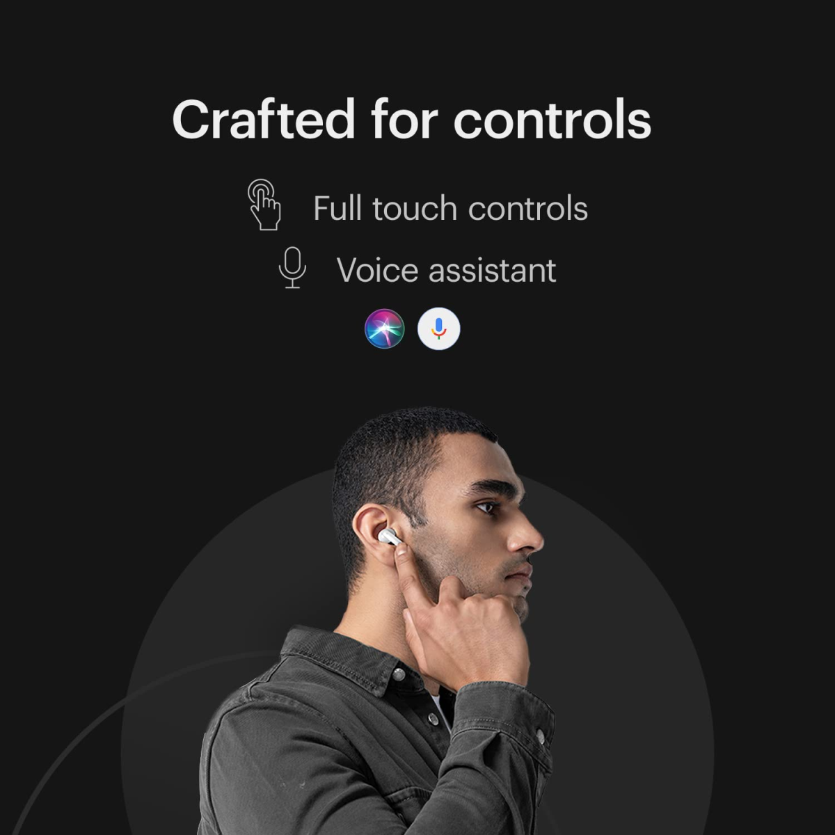 Noise Air Buds+ in-Ear Truly Wireless Earbuds with Superb Calling And 20 Hour Playtime with Mic Pearl White