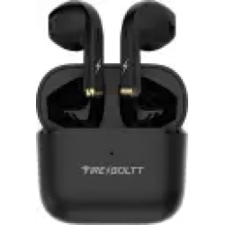 Fire-Boltt Fire Pods Ninja G201 Earbuds  24hrs playback Bluetooth Headset Black, True Wireless