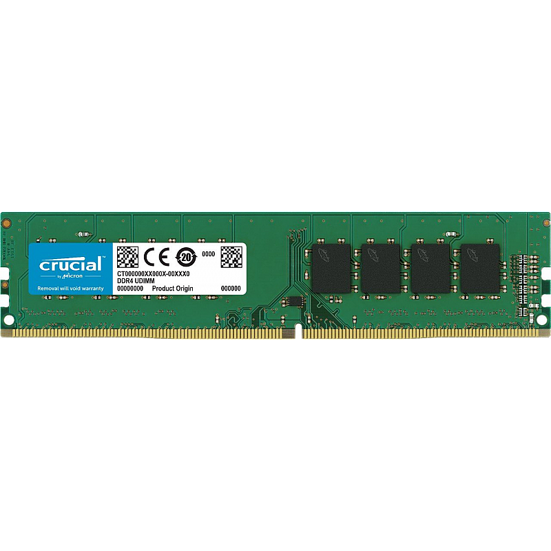 Crucial RAM 8GB DDR4 3200MHz CL22 (or 2933MHz or 2666MHz) Laptop Memory CT8G4SFRA32A