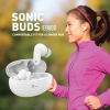 Syska SONIC BUDS IEB800 Bluetooth Headset  (Pristine White, True Wireless)