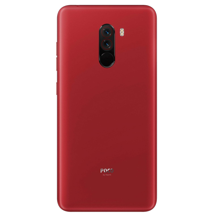 Poco F1 by Xiaomi (Rosso Red, 6GB RAM, SD 845, 128GB Storage) Refurbished