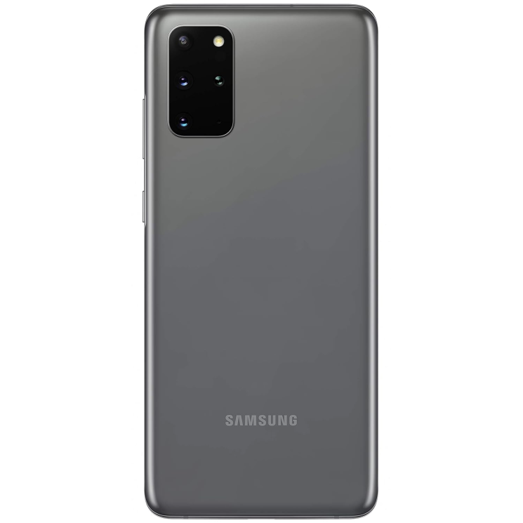 Samsung Galaxy S20 + (Cosmic Gray, 8GB RAM, 128GB Storage) Refurbished 